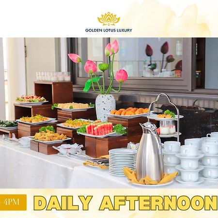 Golden Lotus Luxury Hotel Danang - Complimentary Daily Afternoon Tea Esterno foto