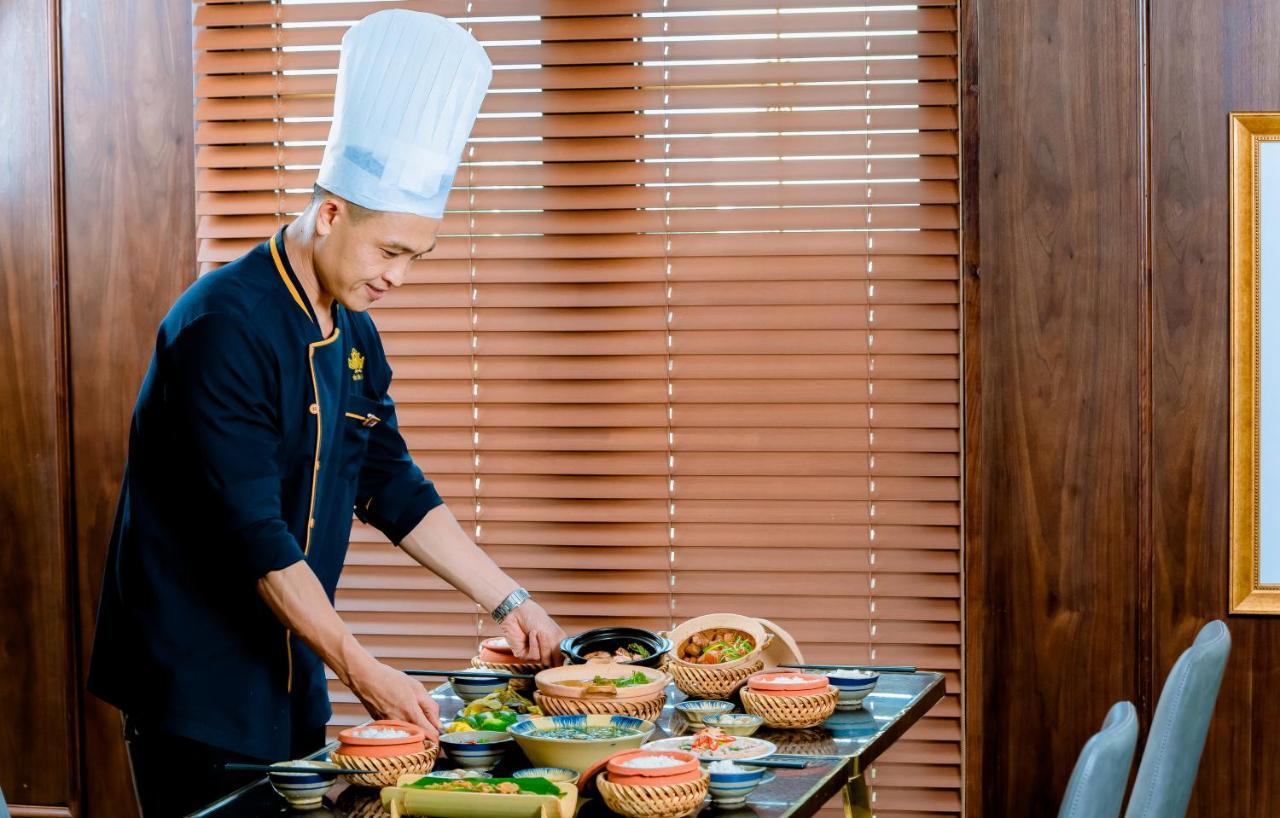 Golden Lotus Luxury Hotel Danang - Complimentary Daily Afternoon Tea Esterno foto
