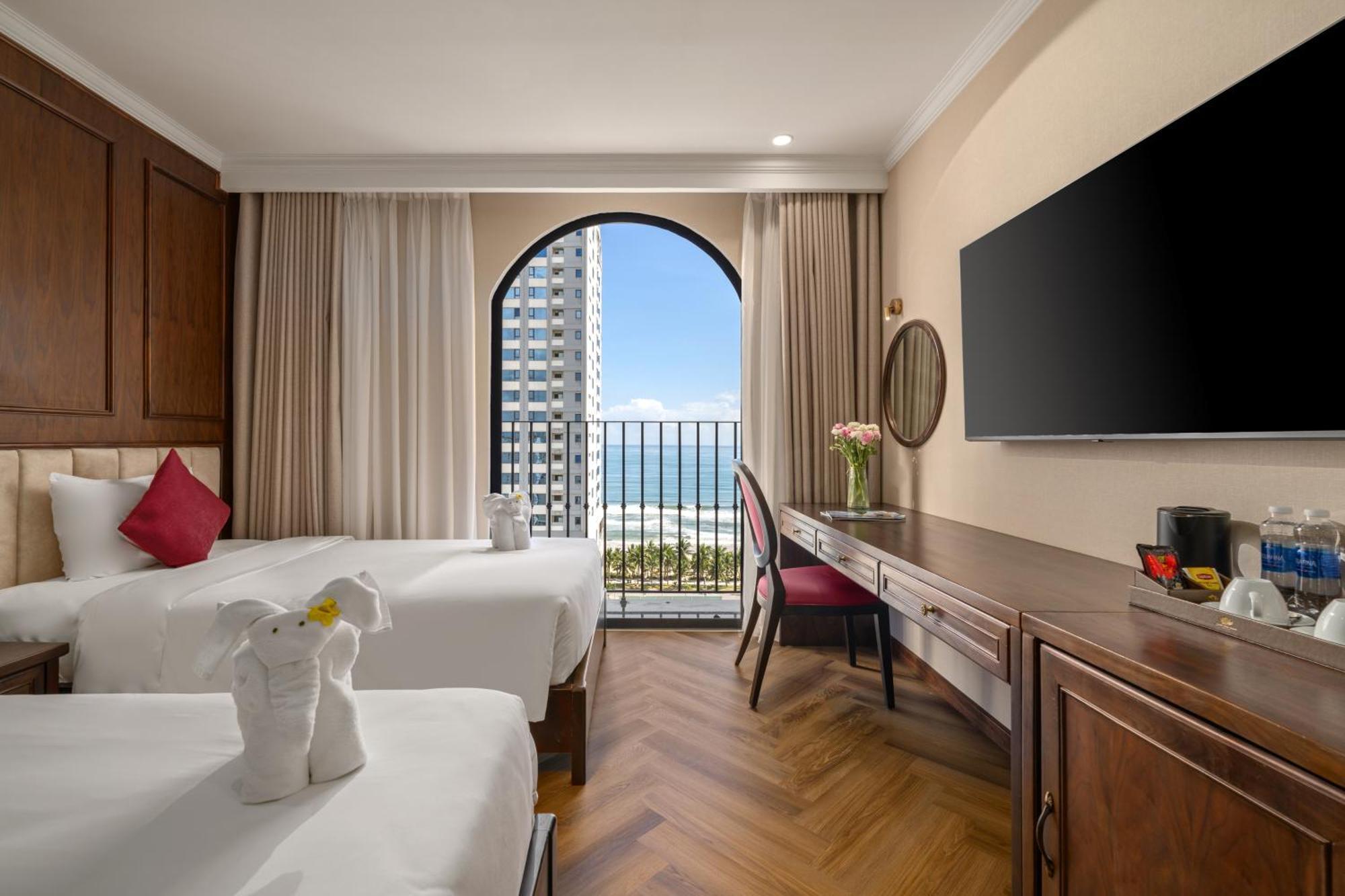 Golden Lotus Luxury Hotel Danang - Complimentary Daily Afternoon Tea Esterno foto
