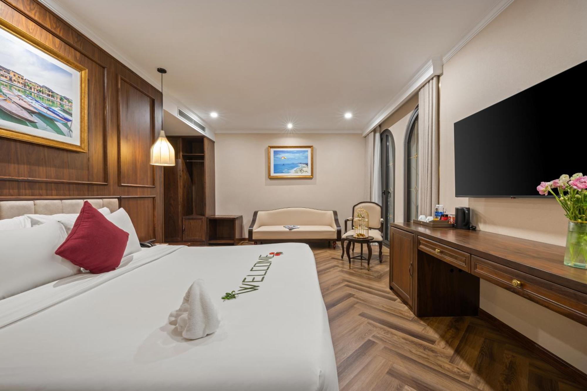 Golden Lotus Luxury Hotel Danang - Complimentary Daily Afternoon Tea Esterno foto