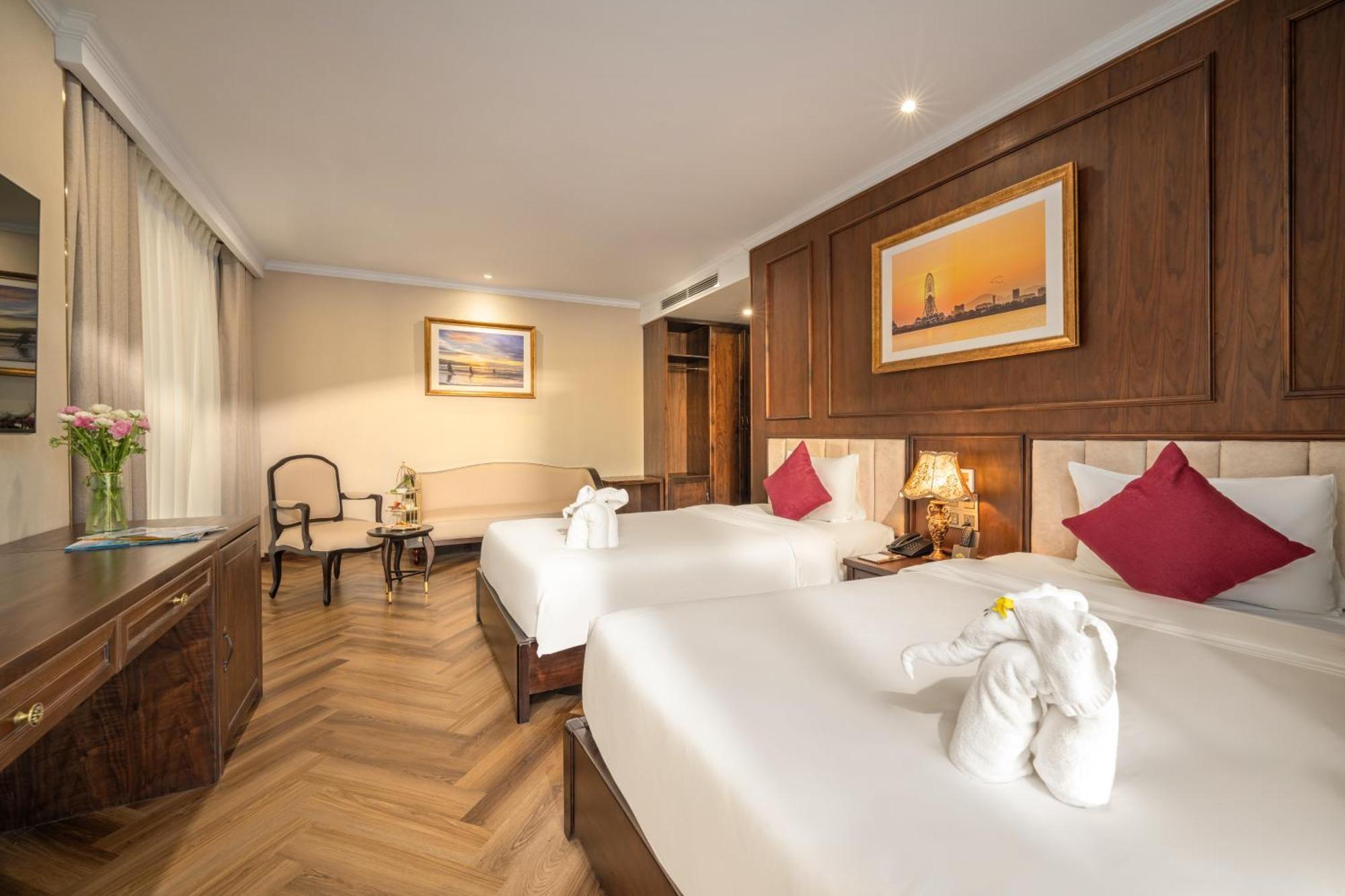 Golden Lotus Luxury Hotel Danang - Complimentary Daily Afternoon Tea Esterno foto