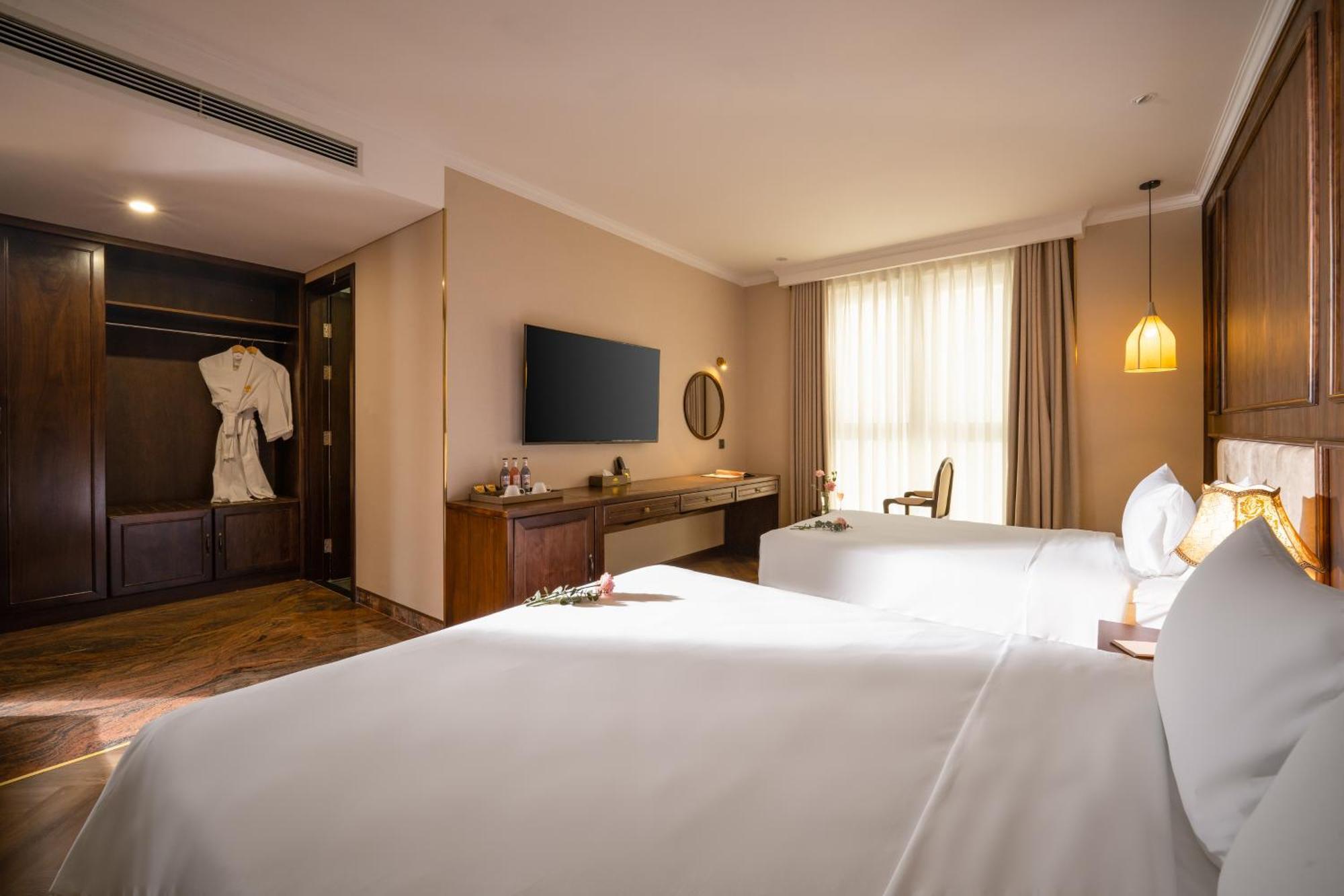 Golden Lotus Luxury Hotel Danang - Complimentary Daily Afternoon Tea Esterno foto