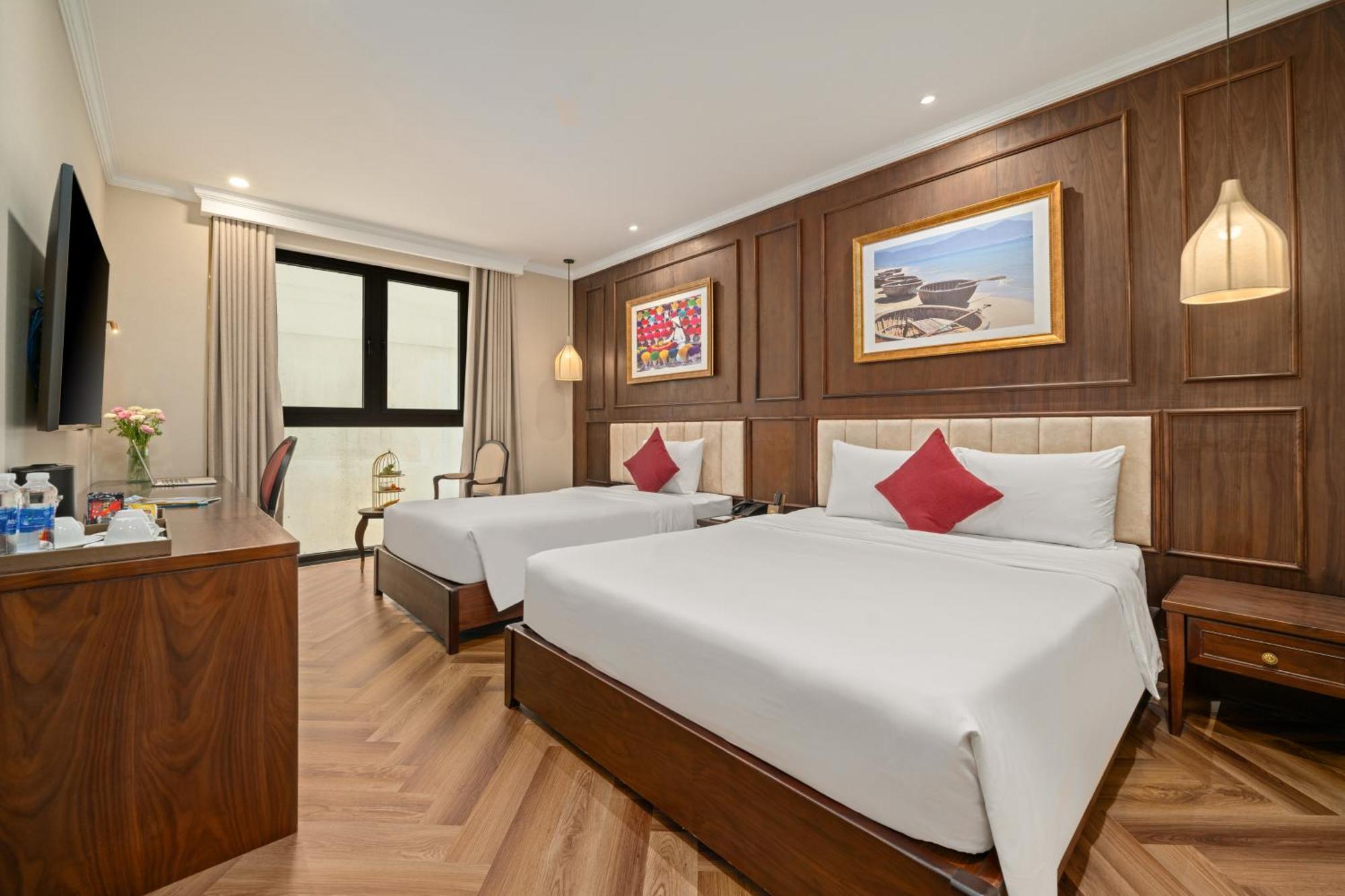 Golden Lotus Luxury Hotel Danang - Complimentary Daily Afternoon Tea Esterno foto