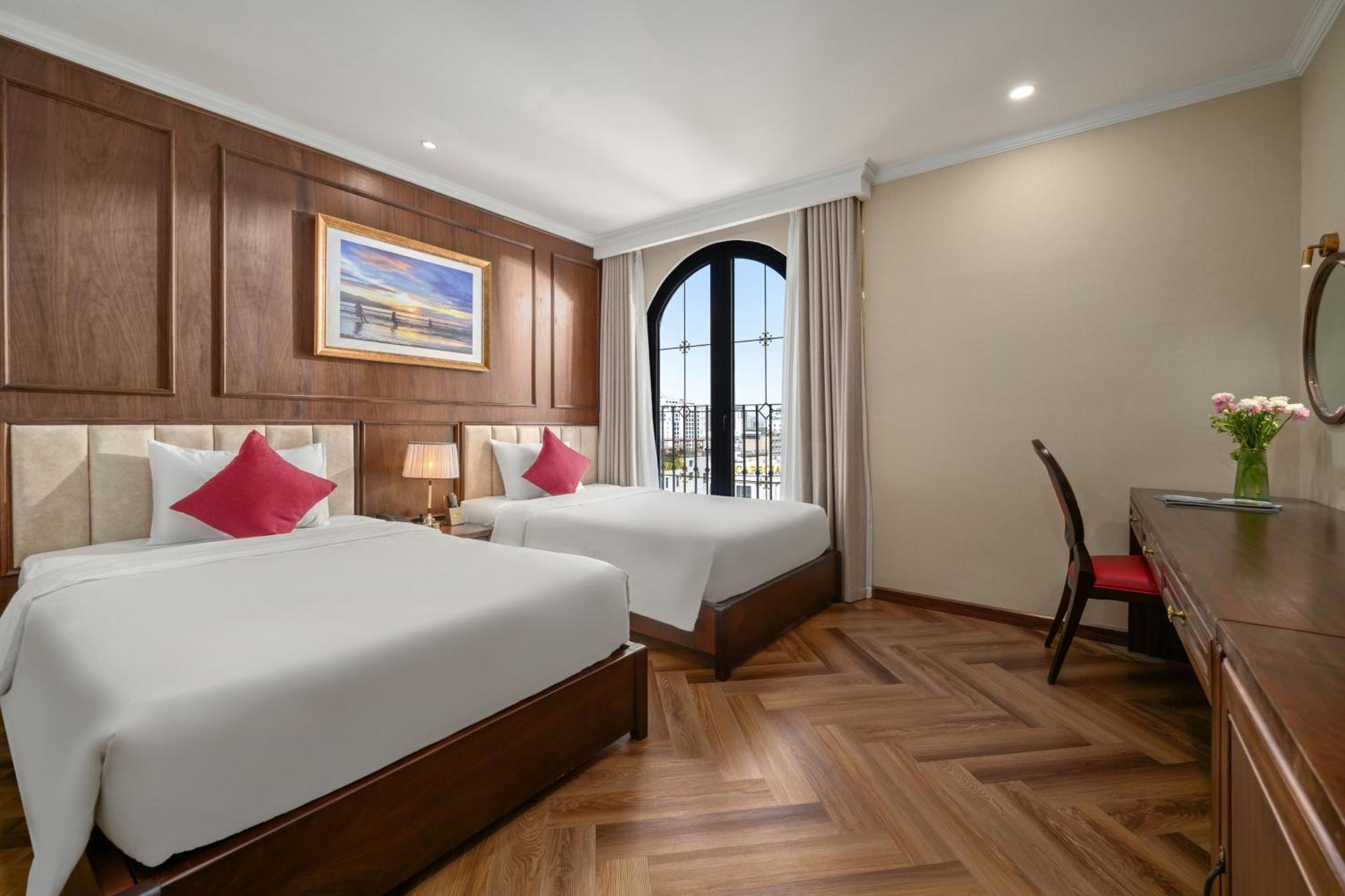 Golden Lotus Luxury Hotel Danang - Complimentary Daily Afternoon Tea Esterno foto