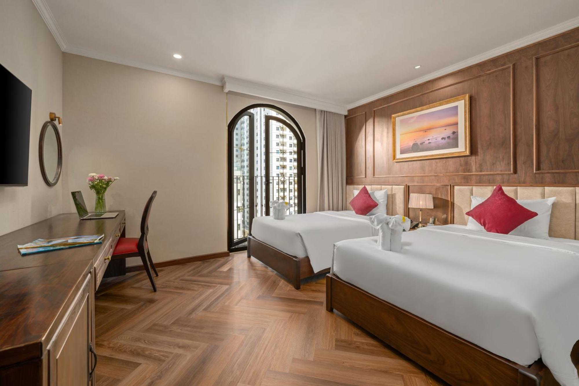 Golden Lotus Luxury Hotel Danang - Complimentary Daily Afternoon Tea Esterno foto