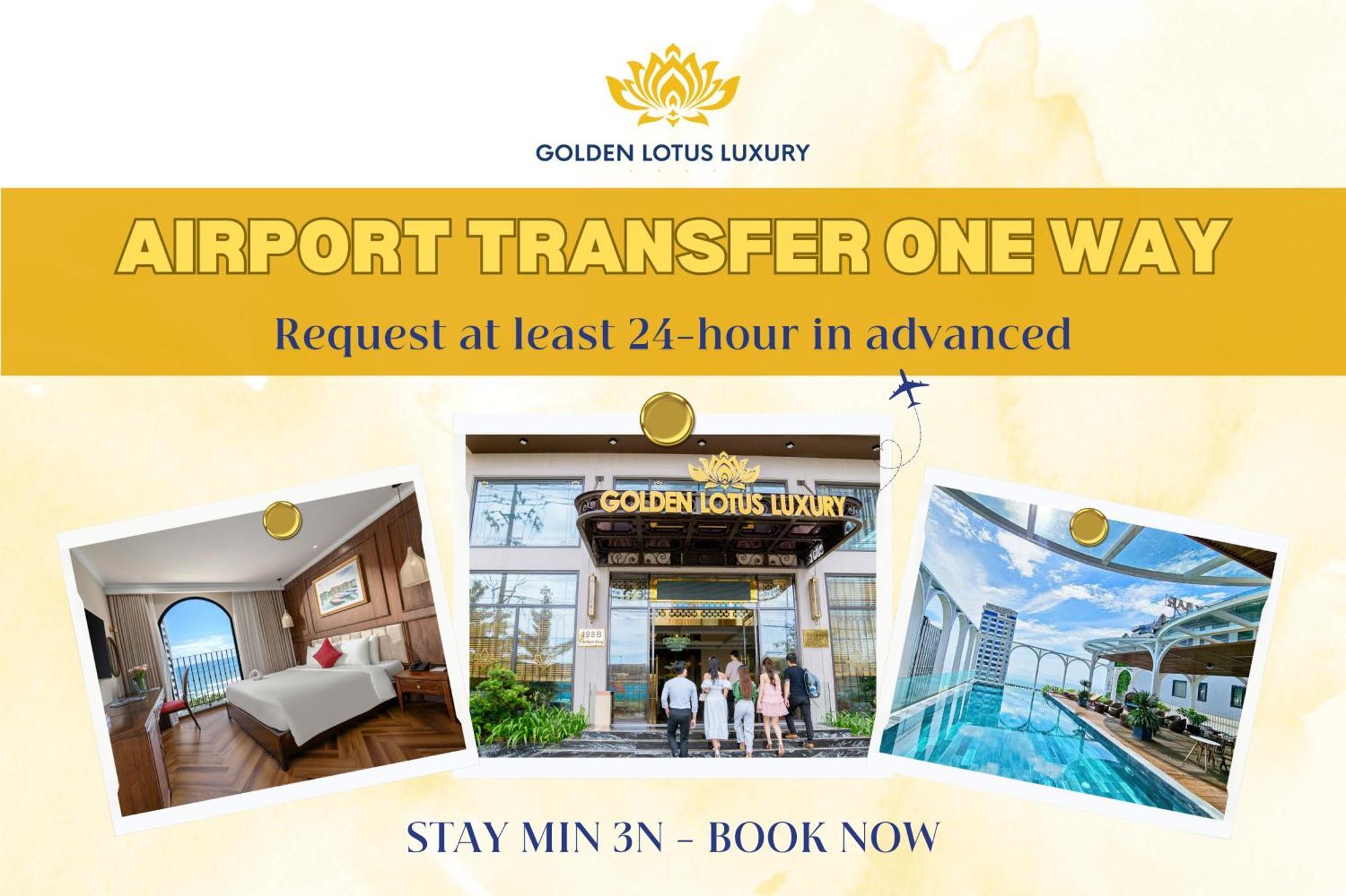 Golden Lotus Luxury Hotel Danang - Complimentary Daily Afternoon Tea Esterno foto